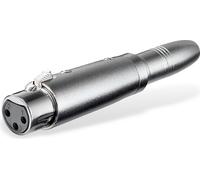 Goobay 27453 Adaptateur XLR, AUX jack 6,35 mm femelle vers XLR femelle - XLR femelle (3 broches) > jack 6,35 mm femelle (2 broches, mono)