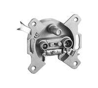 goobay 3-way antenna-wall-socket - Prise d'antenne - montable sur mur - 10 dBi