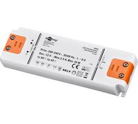 Goobay 30003 Transformateur LED 12 V (DC)/30 W, 30 W, orange-blanc - 12 V DC pour LED jusqu'à 30 W de charge totale