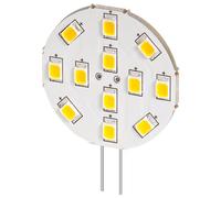 Goobay 30588 Projecteur LED, 2 W - culot G4, remplace 20 W, blanc chaud, non dimmable