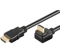 Goobay 31924 Câble High Speed HDMI™ avec Ethernet, plaqué or, 5 m, noir - HDMI™ mâle (type A) > HDMI™ mâle (type A) 270