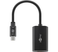 Goobay 38532 Adaptateur USB-C™ HDMI 4k60Hz, noir, 0.2 m - USB-C™ mâle > HDMI™ femelle (type A)