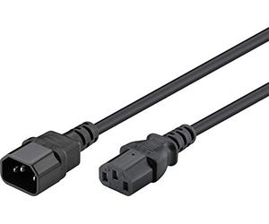 Goobay 39203 Rallonge pour Appareils Froids, 5 m Longueur, Noir