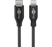 Goobay Kabel Lightning Usb-c Bk 1,0m 39445