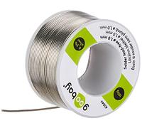 goobay 40844 Étain de soudure sans plomb ø 1mm / Fil de soudure avec flux / 0,3% argent & 0,7% cuivre/point de fusion 217 °C/étain de soudure sans plomb / 100g