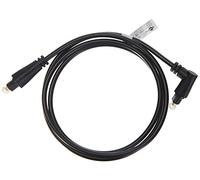 Goobay Câble Toslink 41594 – 90° (fiche rotative 360°) – 1 m – Conducteur à faisceau unique