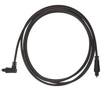 Goobay 41595 Câble Toslink coudé à 90° (fiche rotative à 360°) 2 m Câble fibre optique coudé unilatéralement avec la meilleure qualité audio