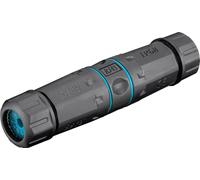 Goobay 44414 Outdoor (IP68) Connecteur de câble réseau, CAT 6A STP blindé - étanche à la poussière et à l'eau, bornier pour montage LSA (sans outil)