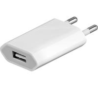 goobay 44950 Bloc d'alimentation USB pour Prise de Courant - 1 A (5 W) - Bloc d'alimentation USB Compact avec Protection électronique - Blanc