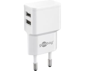 Goobay 44952 chargeur d'appareils mobiles Téléphone portable, Smartphone, Tablette Blanc Secteur Intérieure