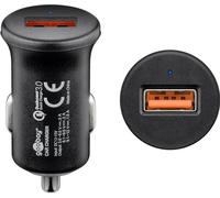 Goobay 45162 Quick Charge™ QC3.0 Chargeur rapide USB pour voiture, noir - charge jusqu'à 4x plus vite que les chargeurs standard