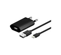 Goobay 45167 Apple Lightning Chargeur Ensemble, 1 A, Noir