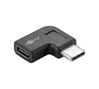 Goobay 45402 Adaptateur USB-C Vers USB-C 90°, Noir