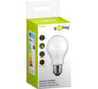 goobay 45615 Filament ampoule LED 7 W - culot E27 équivalent 62 W Blanc chaud à lumière non variable