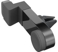 Goobay 47139 Support universel pour la bouche d'aération Slim, noir - pour une fixation simple et sûre dans le véhicule