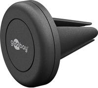 Goobay Universal magnetic holder set, black - for simple, secure attachment in the car Universal magnetic holder set for simple, secure attachment in the car