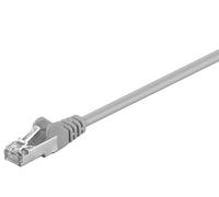 Goobay 50128 CAT 5e Câble patch, F/UTP, gris, 2 m - CCA mélange de cuivre