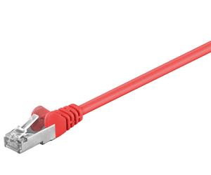 Goobay 50152 câble de réseau Rouge 2 m Cat5e F/UTP (FTP)