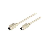 Goobay Câble d'extension MicroConnect PS/2 Clavier/Souris 2 m Mâle vers Femelle
