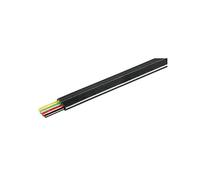 Telephone Flat Câble 4 Wires Black 100 M Spool