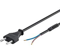 Goobay 50502 Cordon UE pour Confection, 1.5 m Longueur, Noir