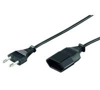 goobay 50510 Rallonge UE, 5 m Longueur, Noir