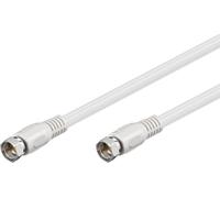 Goobay 50739 Câble de Connexion SAT (80 dB), Double Blindage, 5m Longueur