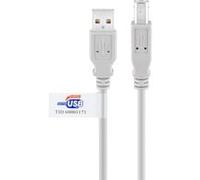 goobay 50833 câble USB 5 m USB 2.0 USB A USB B Gris