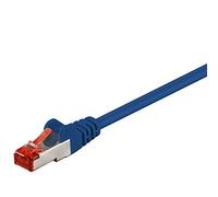 Goobay 50887 CAT 6 Câble de Liaison, S/FTP (PiMF), Gris, 2m Longueur de Câble
