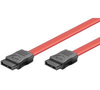 Goobay 50915 Câble HDD S-ATA 1.5 GBits / 3 GBits, 0.5 m, rouge - SATA type L mâle > SATA type L mâle