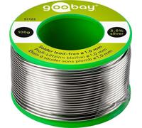 LZ FP BF 1,0 100 - Fil de soudure, sans plomb, rouleau de 100 g, 1,0 mm, Sn95,8