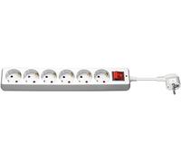 Goobay 51279 Bloc Multiprise avec Protection Contre la Surtension et Interrupteur, 1.4 m Longueur de Câble