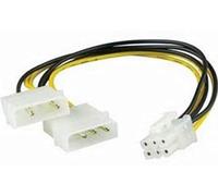 goobay 51360 cble Électrique/Adaptateur Électrique Cartes Graphiques PC, PCI-E/PCI Express 6 Broches