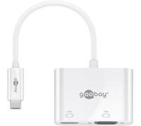 Adaptateur Usb 3.0 Type C Goobay Vers Hdmi + Vga