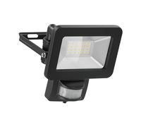 goobay 53879 Projecteur LED avec détecteur de mouvement 20 W Lumière blanche neutre 4000 K 1700 lm Angle d'éclairage 100° Indice de protection IP65 Noir