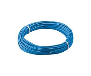 Goobay 55039 Toron de Cuivre Isolé, Bleu, 10m Longueur de Câble, 1.1mm Diamètre