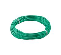 Goobay 55042 Toron de Cuivre Isolé, Vert, 10m Longueur de Câble, 1.1mm Diamètre