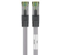 Câble réseau RJ45 Cat 8.1 S/FTP avec Protection Anti-Rayure Gris 20 m