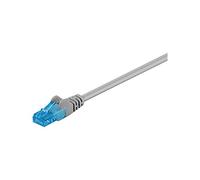 Goobay 55420 CAT 6a Câble de Liaison, U/UTP, Gris, 1.5m Longueur de Câble
