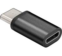 Goobay 56635 changeur de genre de câble USB-C USB 2.0 Micro-Buchse (Typ B) Noir