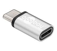 Goobay 56636 Adaptateur USB-C vers USB 2.0 Micro-B, Argent