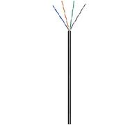 goobay 57199 câble de réseau Noir 100 m Cat6 U/UTP (UTP)