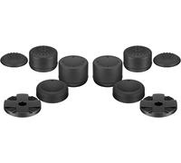 goobay 58382 Manette de Manette PS5 / PS4 avec Picots - Accessoires pour Playstation 5 et Playstation 4 - DualSense Controller Aim Sticks Joystick Capuchons Extension Noir