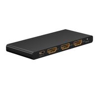 goobay 58481 HDMI Splitter 1 vers 2 / Supporte 4k @60Hz (Ultra HD 2026p) / Distributeur HDMI/Signal d'entrée HDMI vers 2X Sorties HDMI comme TV, Moniteur, projecteur, PS5 et Xbox
