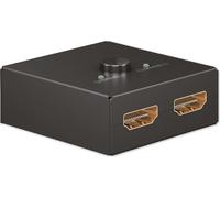 Goobay 58485 Series 1.4 HDMI™ Boîtier de commutation 2 sur 1, Noir - 4K@30Hz