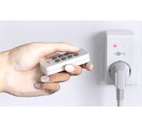 Goobay 58692 Set de prises radio 1+1 1x prise de courant avec contact de protection et 1x télécommande