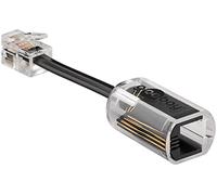 Goobay 58856 Démêleur de Câble, Noir/Transparent, 0.03m Longueur