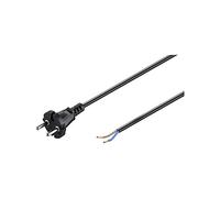Goobay 58913 Cordon-Connecteur Universel pour Aspirateur, 7.5 m Longueur, Noir