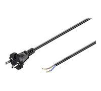 Goobay 58914 Cordon-Connecteur Universel pour Aspirateur, 10 m Longueur, Noir