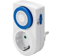 Goobay 59038 Horloge programmable analogique - contrôle précis et simple des appareils électroniques